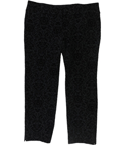 Charter Club Womens Flocked point Casual Trouser Pants