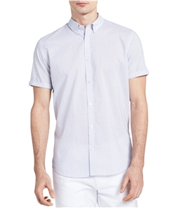 Calvin Klein Mens Pinwheel Button Up Shirt