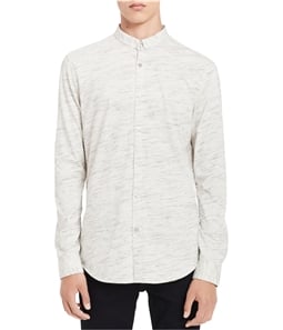 Calvin Klein Mens Jersey Button Up Shirt