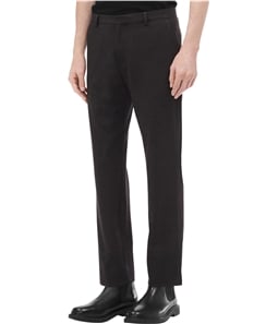 Calvin Klein Mens Plaid Slim-fit Dress Pants Slacks