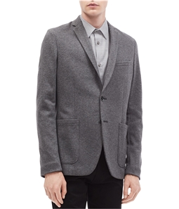 Calvin Klein Mens Slim Fit Two Button Blazer Jacket