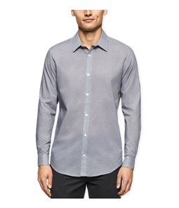 Calvin Klein Mens Slim Fit Geo Print Button Up Shirt