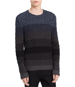 Calvin Klein Mens Ombre Cable Pullover Sweater
