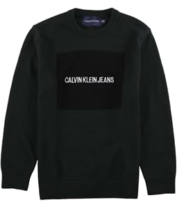 Calvin Klein Mens Logo Pullover Sweater