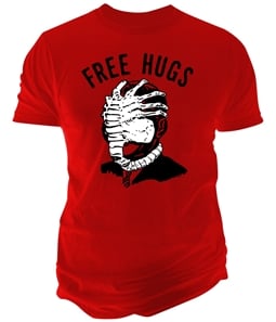 Fruit of the Loom Mens Free Hugs Graphic T-Shirt