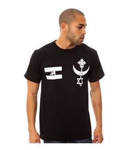 Black Scale Mens The Warrior Blvck Graphic T-Shirt