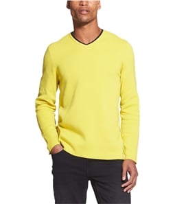 DKNY Mens V-Neck Pullover Sweater