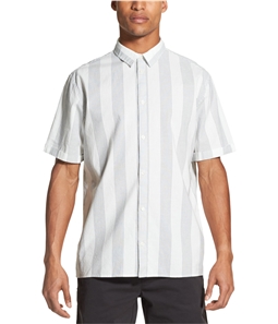 DKNY Mens Striped Button Up Shirt