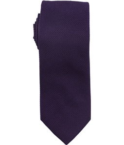 The Men's Store Mens Purple Solid Self-tied Necktie