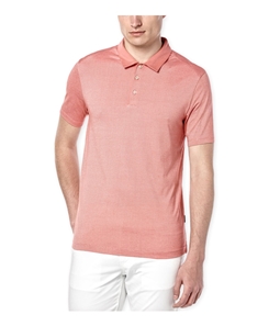 Perry Ellis Mens Thin Stripe Travel Luxe Rugby Polo Shirt