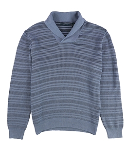 Perry Ellis Mens Striped Pullover Sweater
