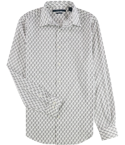 Perry Ellis Mens Printed Button Up Shirt