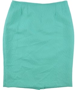 Le Suit Womens Jacquard A-line Skirt