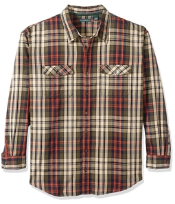 G.H. Bass & Co. Mens Mountain Twill Button Up Shirt