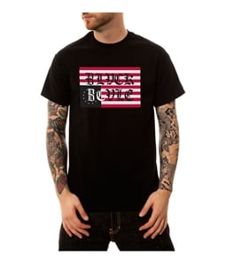 Black Scale Mens Old Logo Graphic T-Shirt