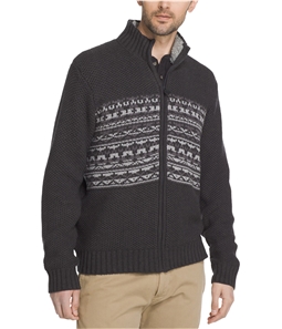 G.H. Bass & Co. Mens Rock Ridge Full-Zip Cardigan Sweater