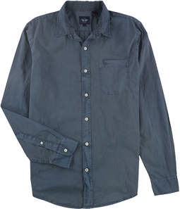 Dockers Mens Solid Button Up Shirt