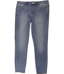Articles of Society Womens Super-Soft Split-Hem Skinny Fit Jeans