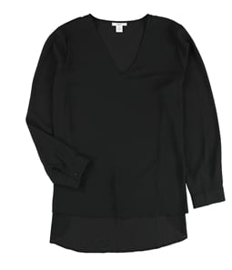 bar III Womens Sheer High-Low Pullover Blouse