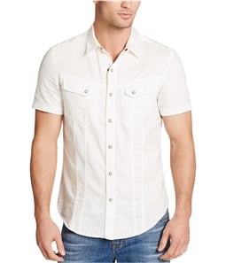 William Rast Mens Let's Take A Ride Button Up Shirt