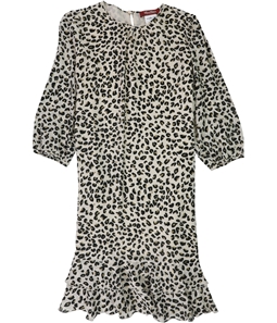 MaxMara Womens Leopard Shift Dress