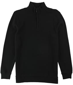 Tasso Elba Mens Quarter-zip Pullover Sweater