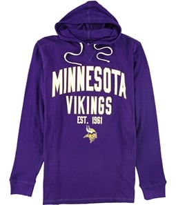 NFL Mens Minnesota Vikings Hooded Graphic T-Shirt