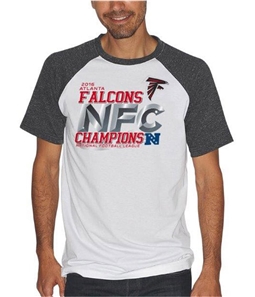 G-III Sports Mens Atlanta Falcons NFC Champs Graphic T-Shirt