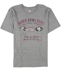 NFL Mens SuperBowl XLVII Graphic T-Shirt