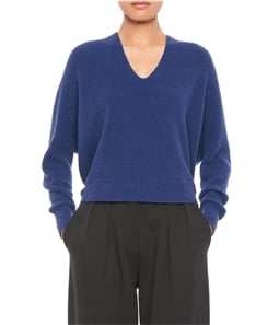 Armani Womens Ribbed Pullover Sweater