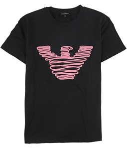 Armani Womens Graphic Embellished T-Shirt