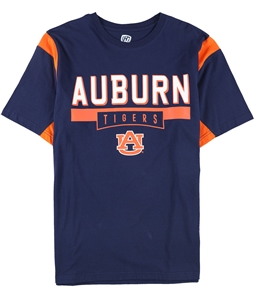 Hands High Mens Auburn Tigers Colorblock Graphic T-Shirt
