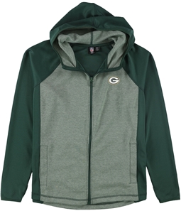 NFL Womens Green Bay Packers 2-Tone Hoodie Sweatshirt