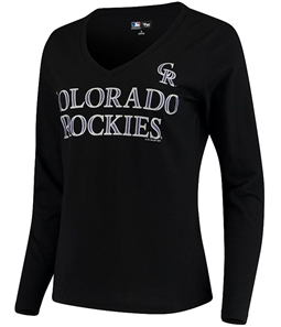 G-III Sports Womens Colorado Rockies Graphic T-Shirt