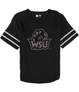 G-III Sports Womens Weber State Wildcats Embellished T-Shirt