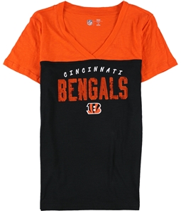 NFL Womens Cincinatti Bengals Sequin Embellished T-Shirt