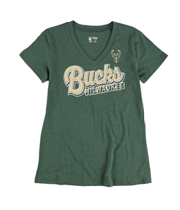 G-III Sports Womens Milwaukee Bucks Graphic T-Shirt