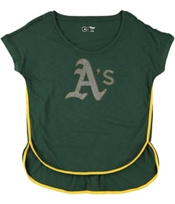 G-III Sports Womens Oakland Athletics Embellished T-Shirt
