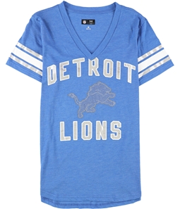 NFL Womens Detroit Lions Rhinestone Embellished T-Shirt