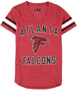 G-III Sports Womens Atlanta Falcons Embellished T-Shirt