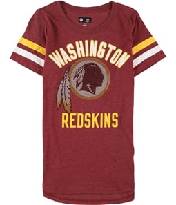 NFL Womens Redskins Rhinestone Logo Embellished T-Shirt