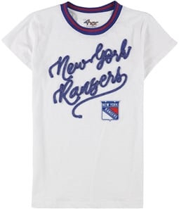 G-III Sports Womens New York Rangers Embellished T-Shirt