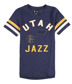 G-III Sports Womens Utah Jazz Rhinestone Embellished T-Shirt