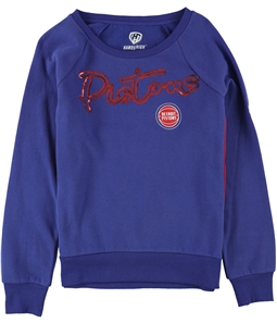 G-III Sports Womens Detroit Pistons Sweatshirt
