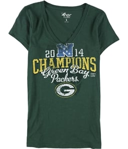 G-III Sports Womens Green Bay Packers Graphic T-Shirt