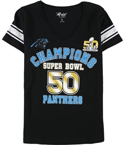 G-III Sports Womens Carolina Panthers Graphic T-Shirt