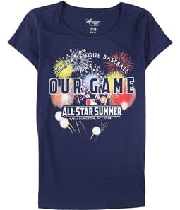 G-III Sports Womens MLB All-Star Summer 2018 Graphic T-Shirt