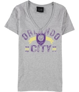 G-III Sports Womens Orlando City Distressed Graphic T-Shirt