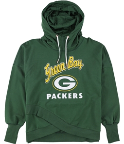 G-III Sports Womens Green Bay Packers Hoodie Sweatshirt