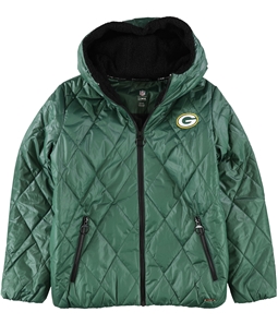 G-III Sports Womens Green Bay Packers Puffer Jacket